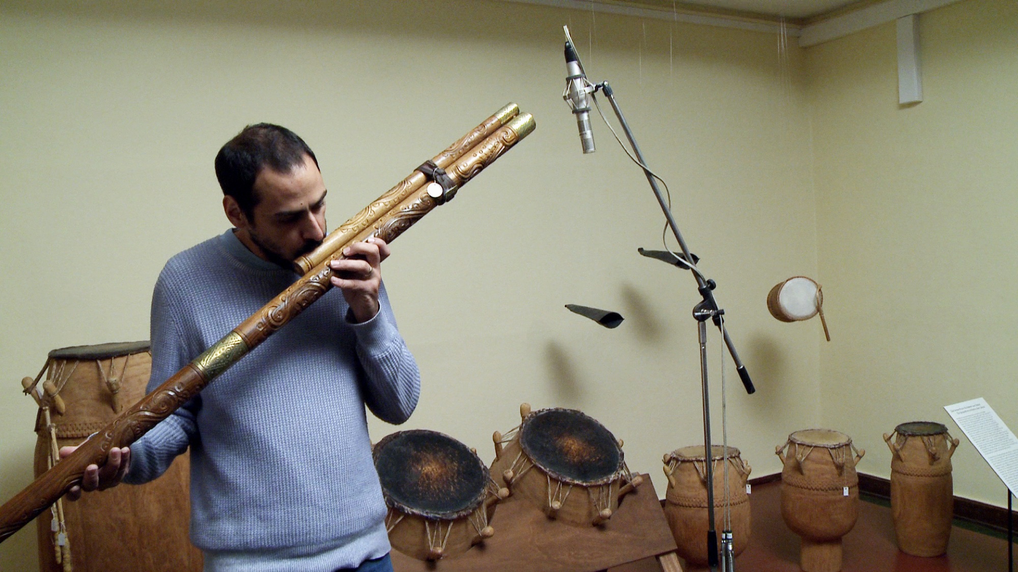The Reverse Collection — Images — The Dahlem Sessions 2014 Mazen Kerbaj-1 — 8th Berlin Biennale, 2014