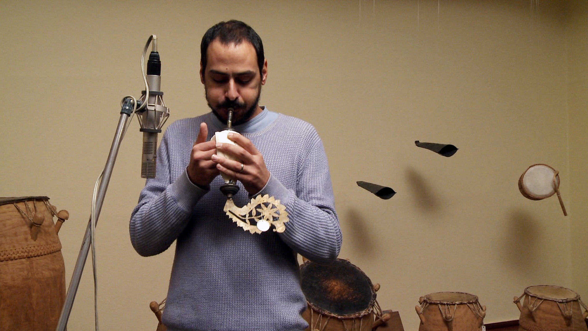 The Reverse Collection — Images — The Dahlem Sessions 2014 Mazen Kerbaj-2 — 8th Berlin Biennale, 2014