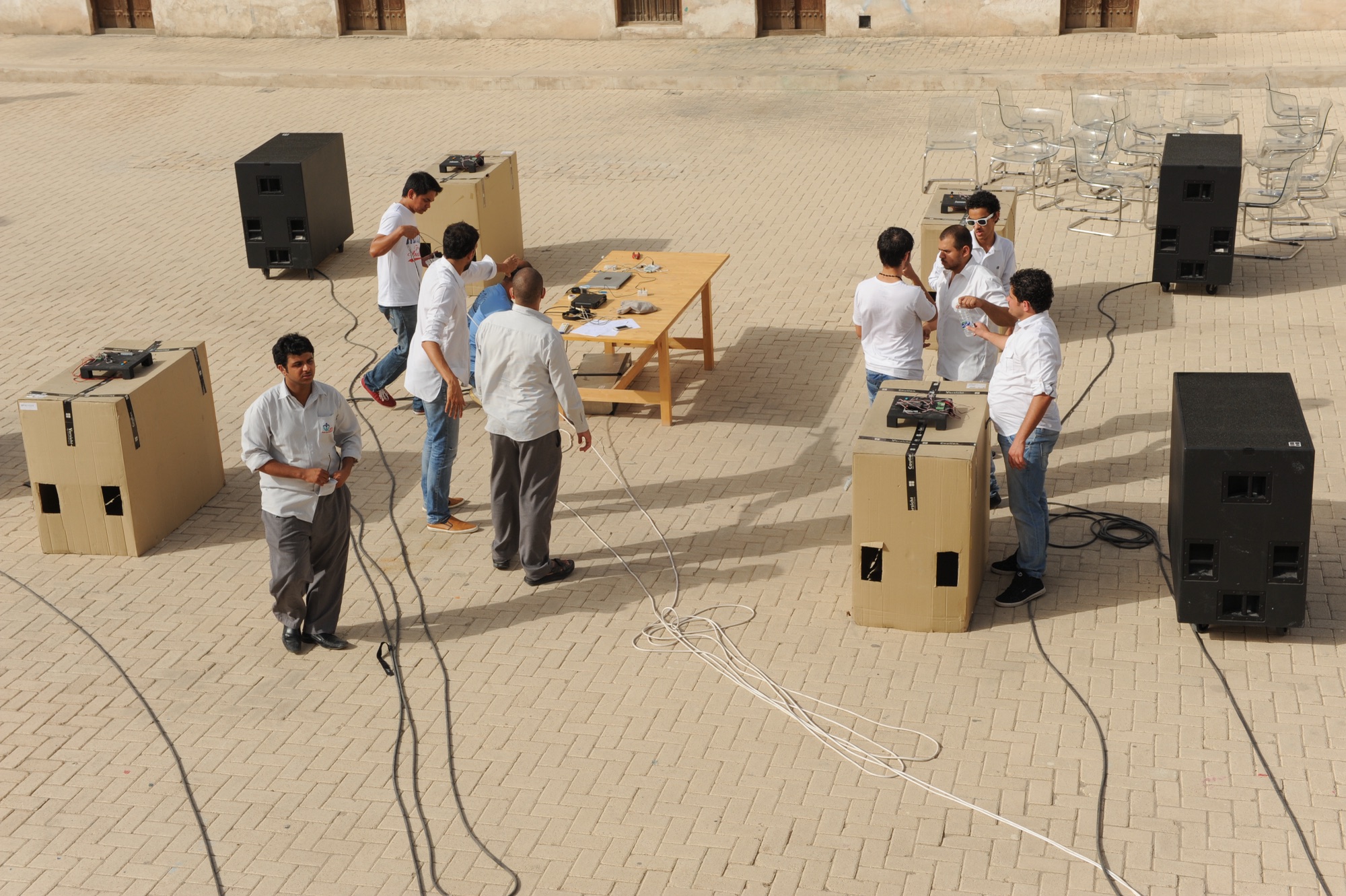 WITHIN — Images — WITHIN 2013 Sharjah Biennial 11 The Emic Below 160-3 — Sharjah Biennial 11, 2013